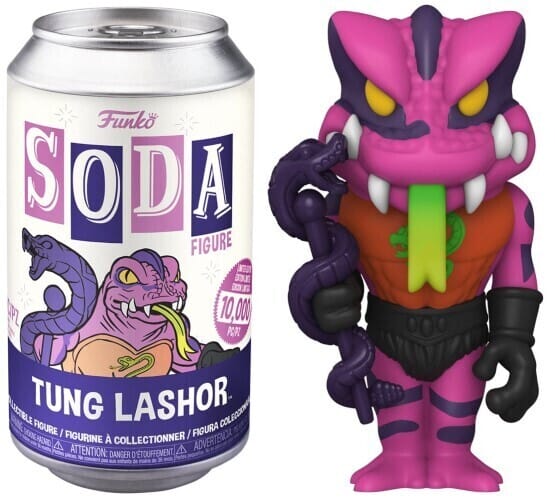 Masters of the Universe Tung Lashor Funko Vinyl Soda (Opened Can)