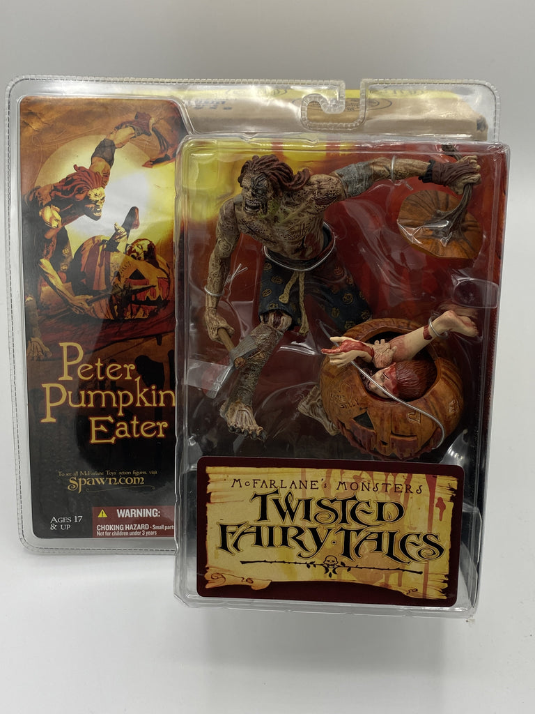 Mcfarlane Monsters Twisted Fairy Tales Full Set of Six Action Figures (Peter Pumpkin Eater) (Miss Muffet) (Hansel) (Gretel) (Red Riding Hood) (Humpty Dumpty) Action Figure Mcfarlane 