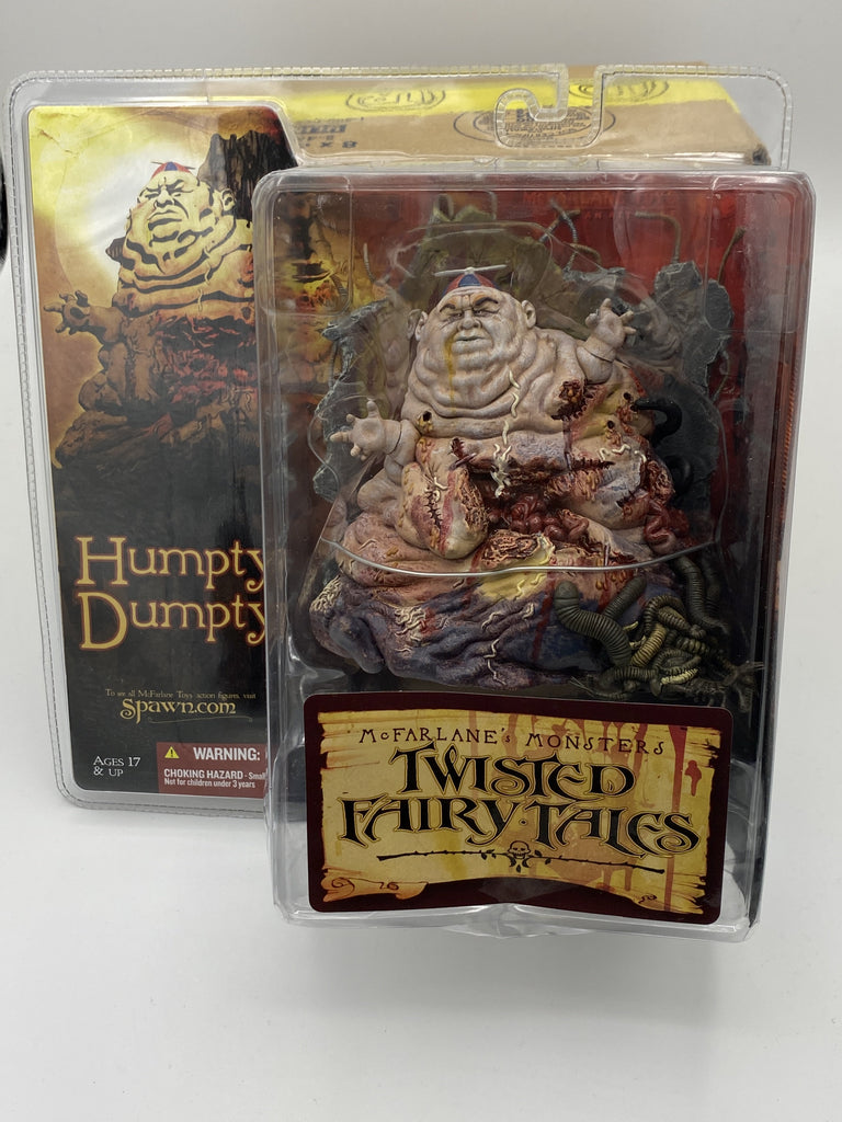 Mcfarlane Monsters Twisted Fairy Tales Full Set of Six Action Figures (Peter Pumpkin Eater) (Miss Muffet) (Hansel) (Gretel) (Red Riding Hood) (Humpty Dumpty) Action Figure Mcfarlane 