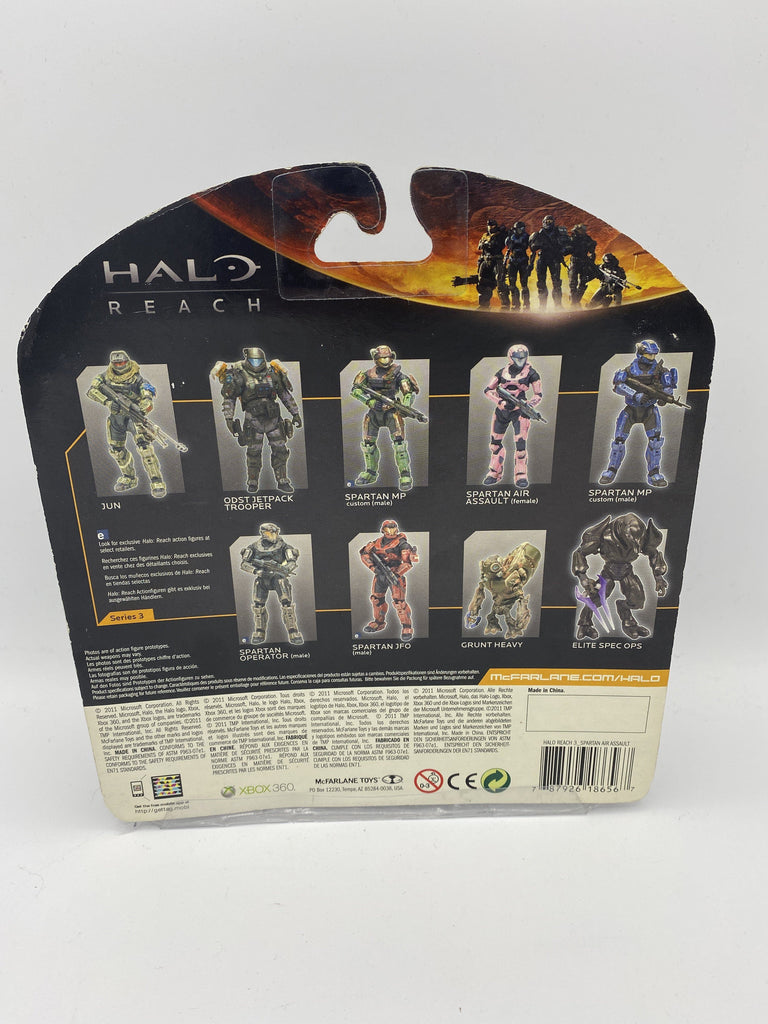 McFarlane Toys Halo Reach Spartan Air Assault Action Figure (Bubble Falling Off) Mcfarlane 