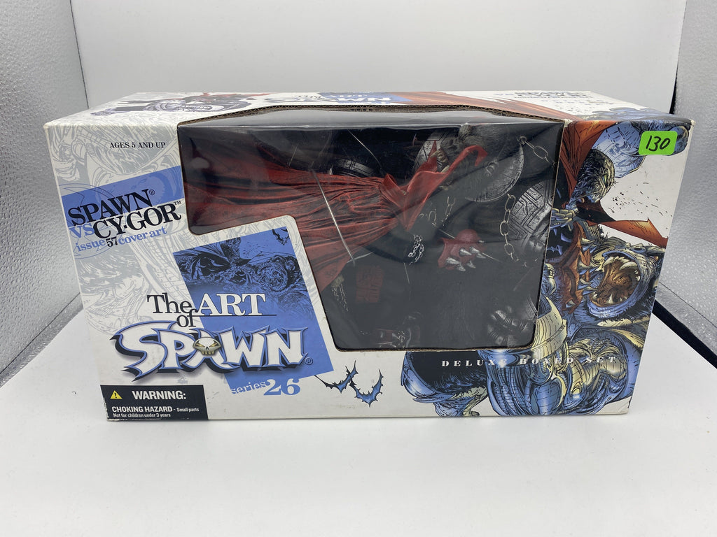 McFarlane Toys The Art of Spawn Spawn Vs Cygor Issue 57 Boxed Set