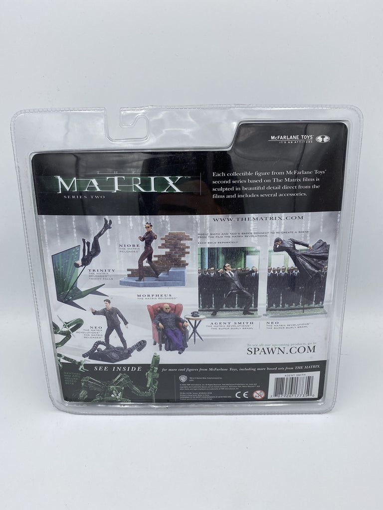 McFarlane Toys The Matrix Series Two Agent Smith Figure Mcfarlane 