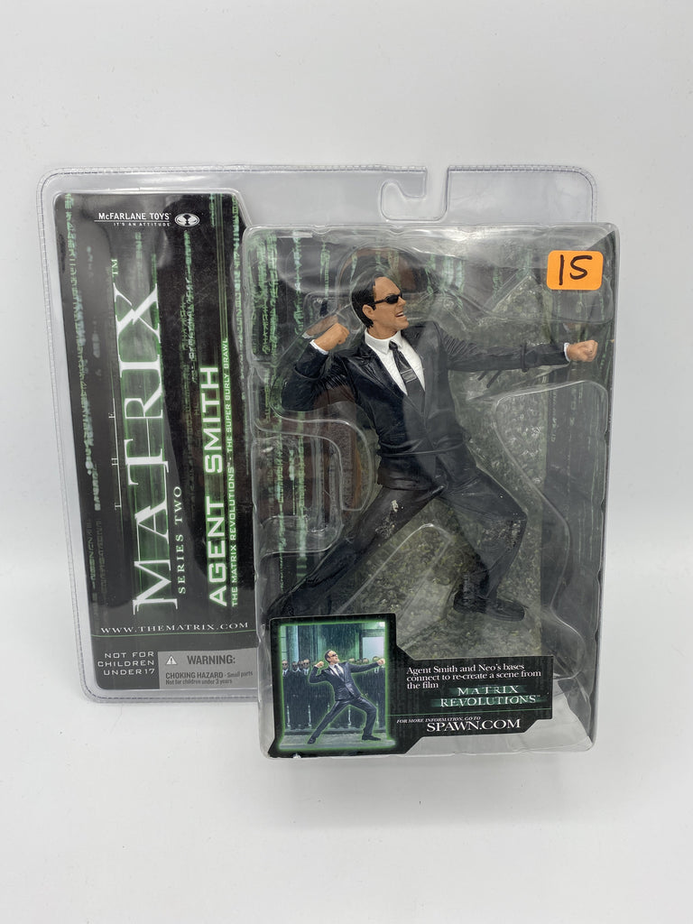 McFarlane Toys The Matrix Series Two Agent Smith Figure