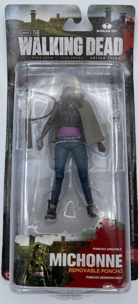 McFarlane Toys The Walking Dead Michonne (Removable Poncho) Series Three Action Figure