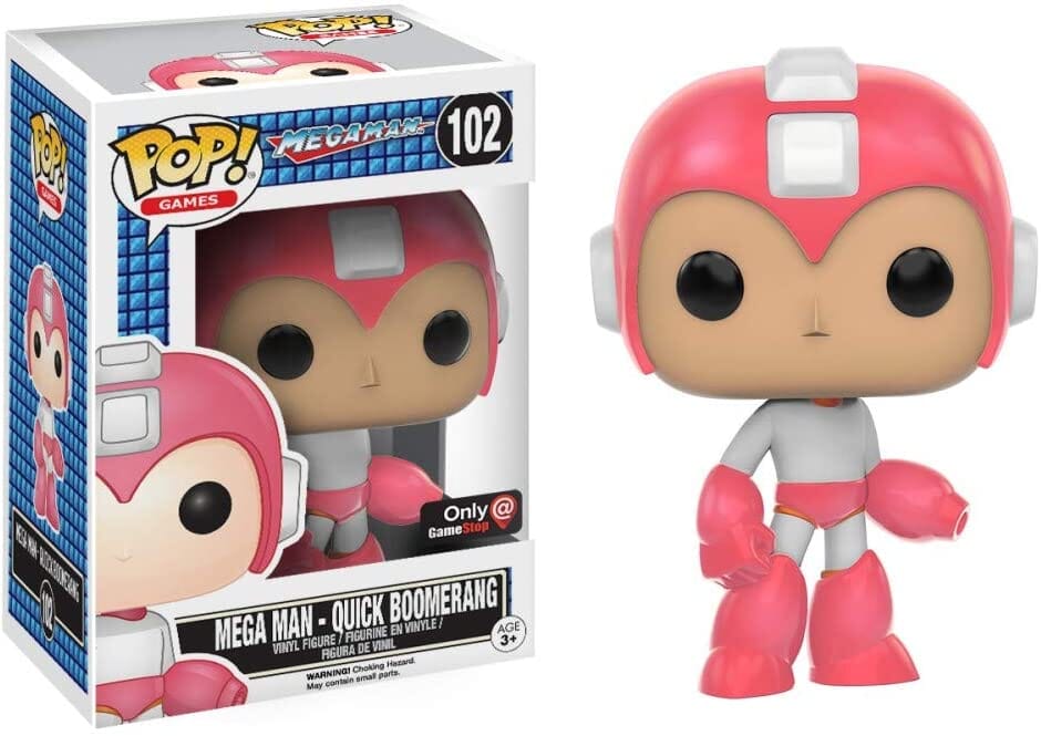 Mega Man Quick Boomerang Exclusive Funko Pop! #102