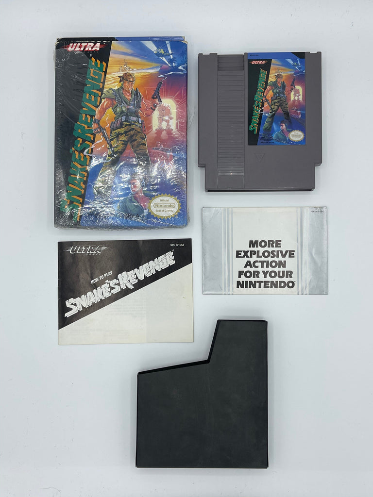 Metal Gear Snake's Revenge for the Nintendo Entertainment System (NES) Game (Complete in Box)