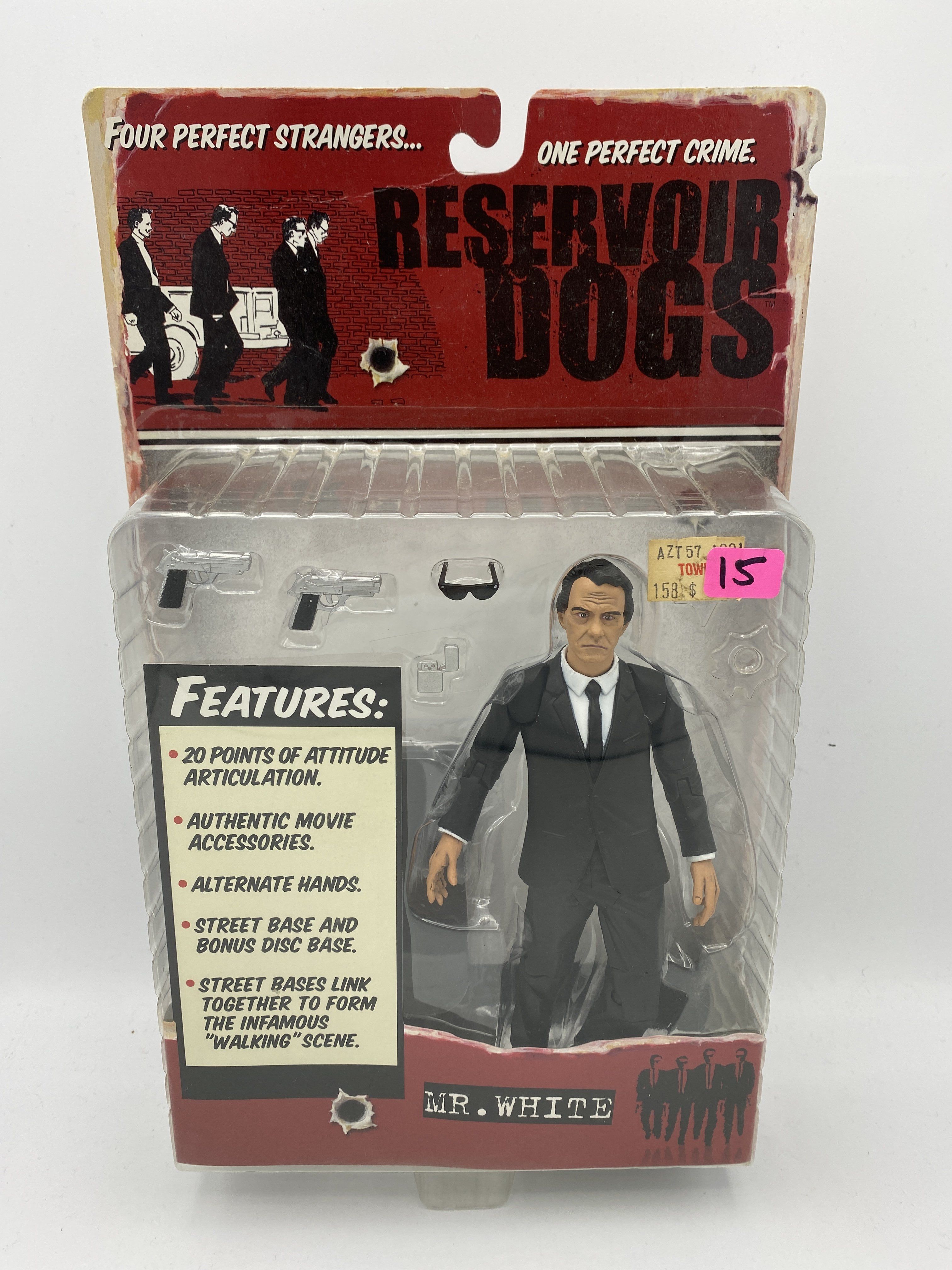 Mezco Reservoir Dogs Mr White Action Figure | Undiscovered Realm