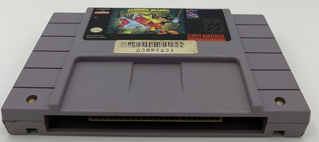 Mickey Mania for the Super Nintendo (Loose Game) Nintendo 