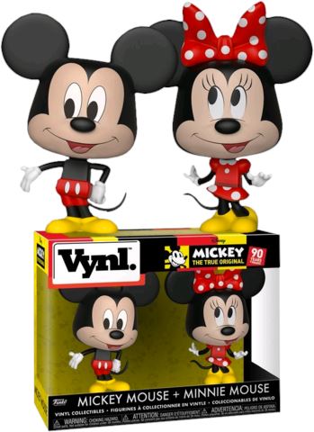 Mickey Mouse and Minnie Mouse VYNL 2 Pack