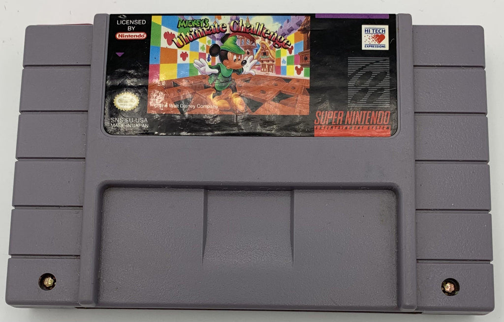 Mickey’s Ultimate Challenge for the Super Nintendo (SNES) (Loose Game)