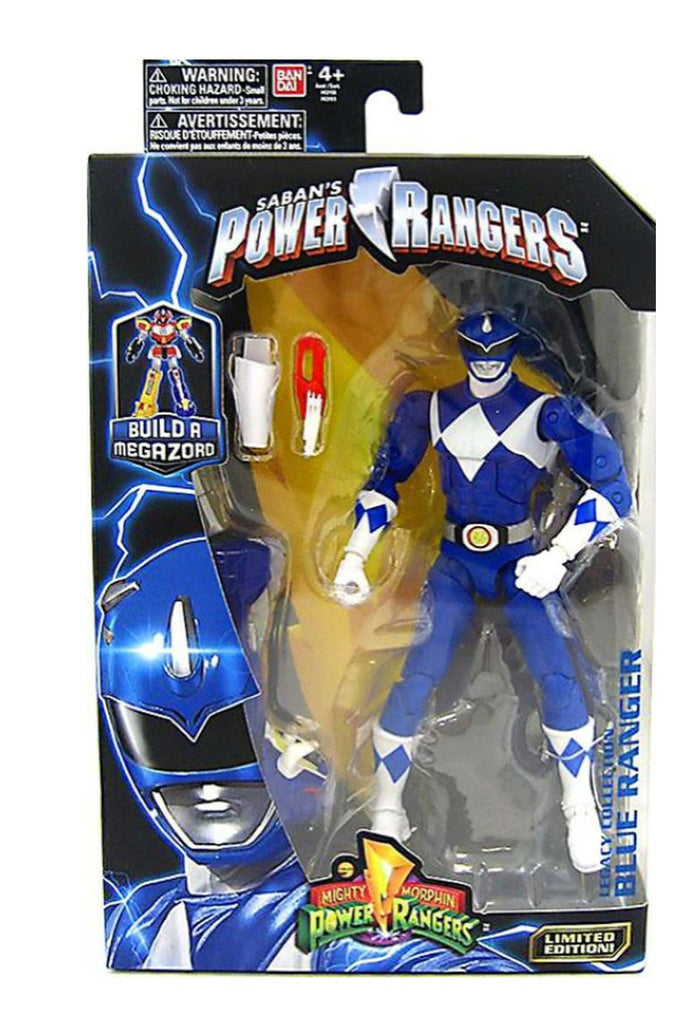 Mighty Morphin Power Rangers Blue Ranger Legacy (Build a Figure) Action Figure