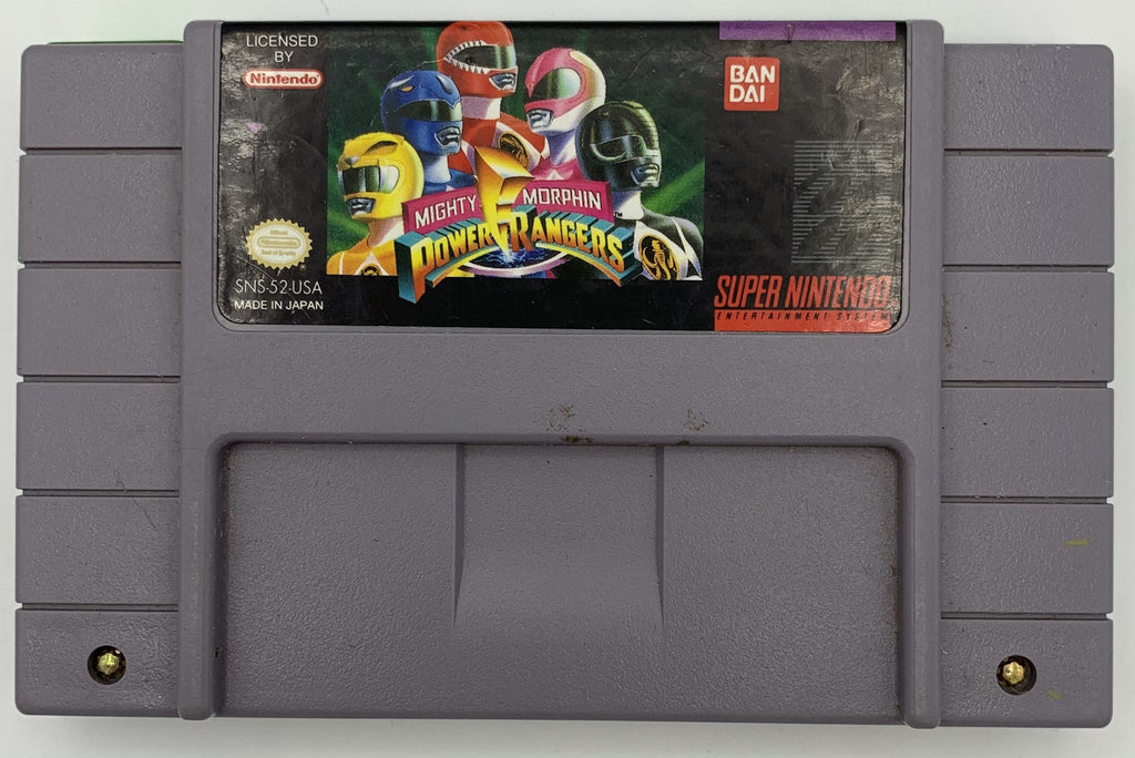 Mighty Morphin Power Rangers for the Super Nintendo (SNES) (Loose Game)