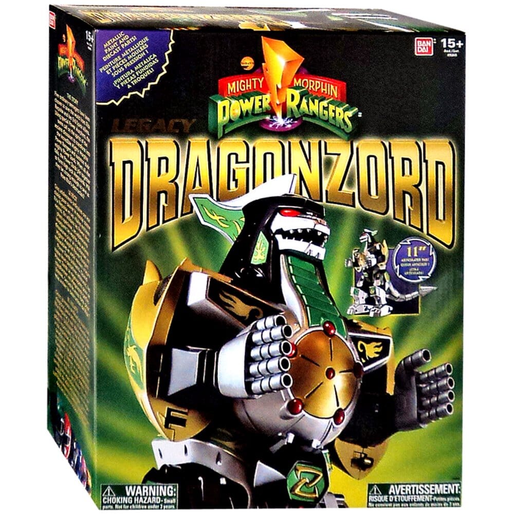 Mighty Morphin Power Rangers Legacy Dragonzord Figure