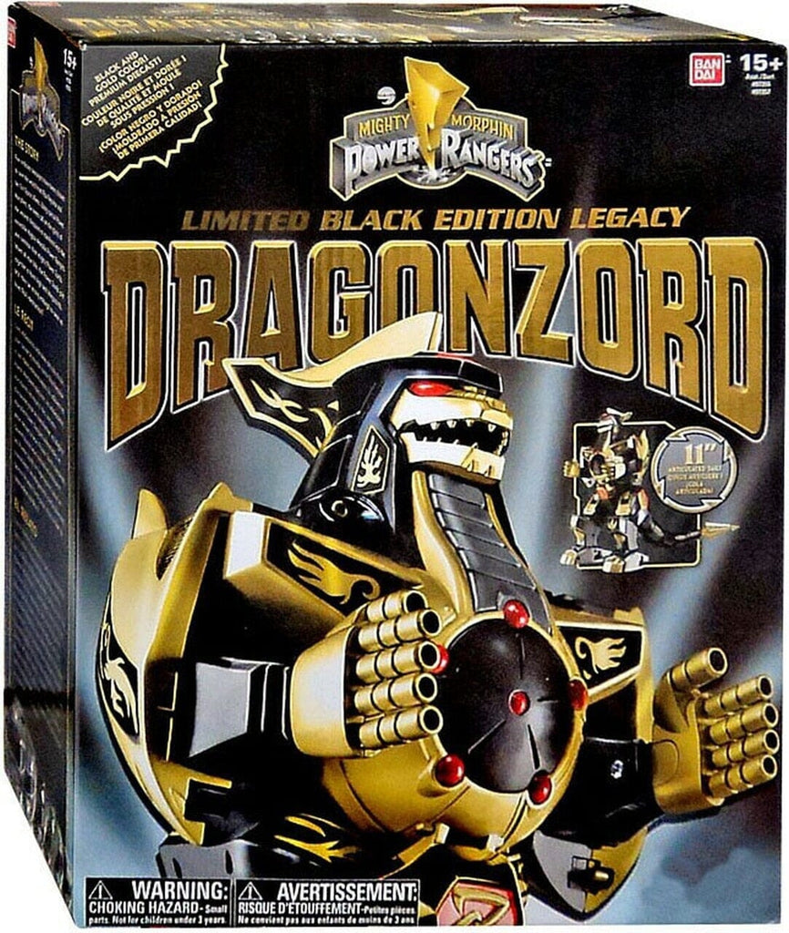Mighty Morphin Power Rangers Legacy Gold Dragonzord Figure