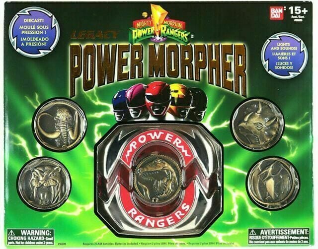 Mighty Morphin Power Rangers Legacy Power Morpher (5 Ranger Version)