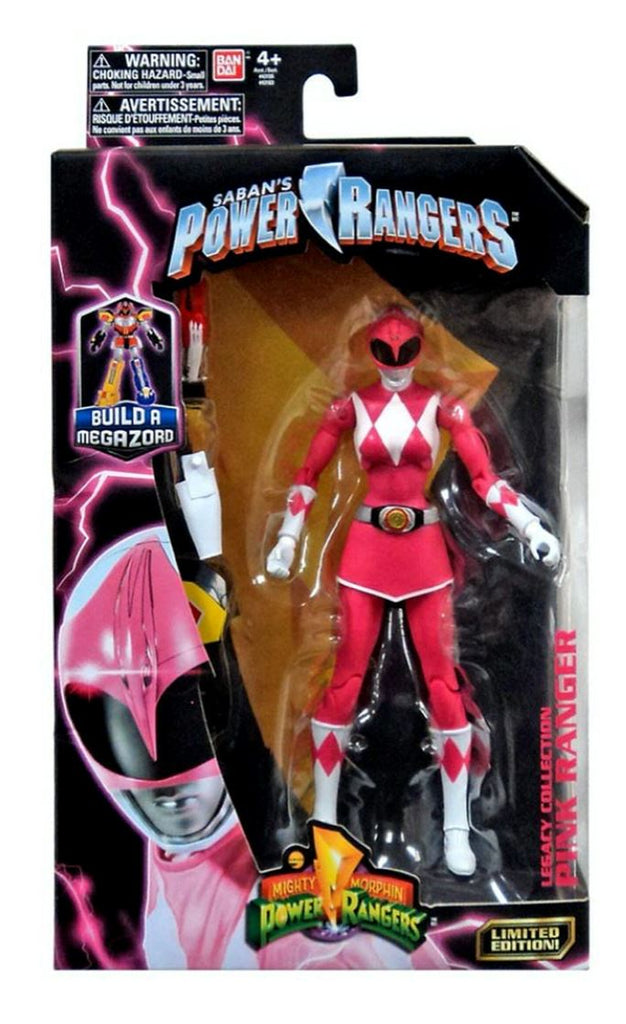 Mighty Morphin Power Rangers Pink Ranger Legacy (Build a Figure) Action Figure