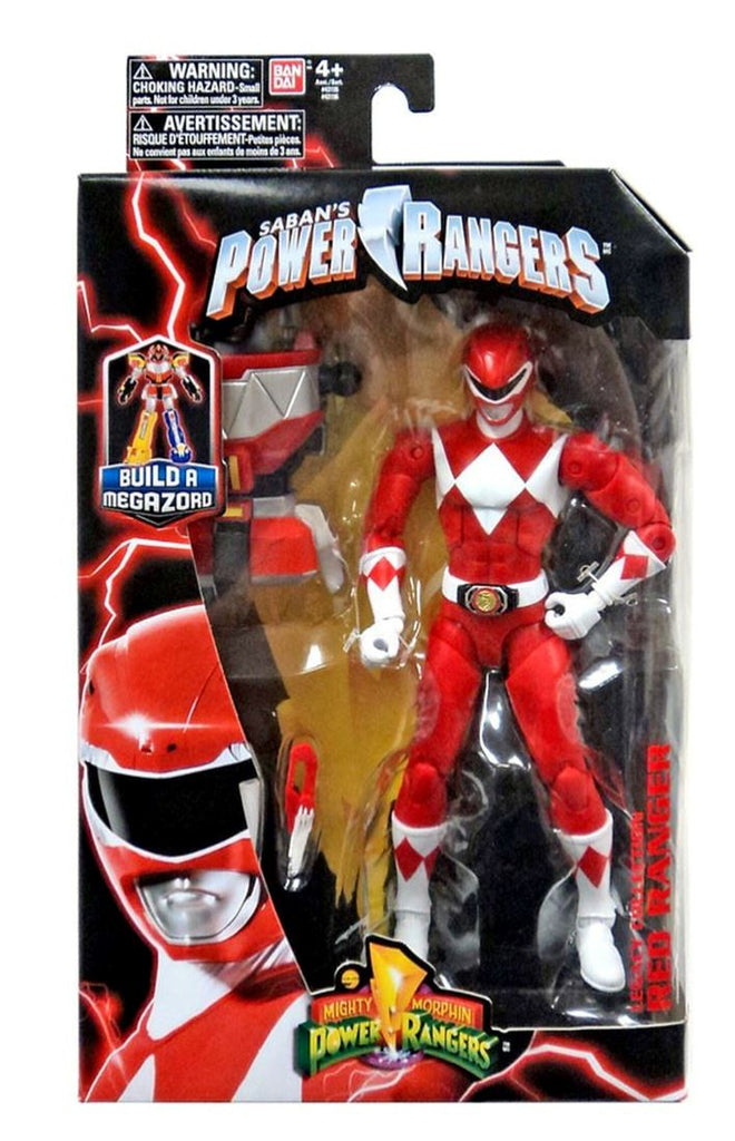 Mighty Morphin Power Rangers Red Ranger Legacy (Build a Figure) Action Figure