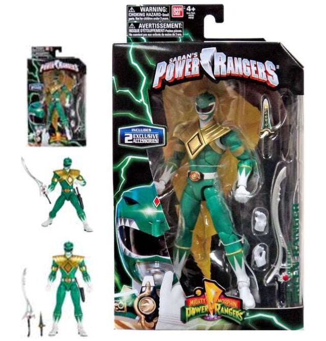 Mighty Morphin Power Rangers Tommy Green Ranger Legacy Action Figure