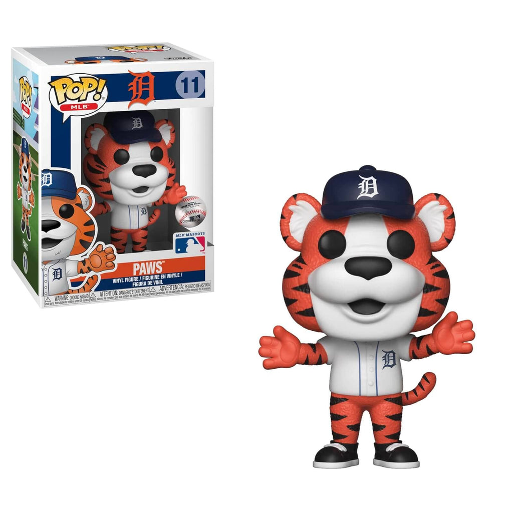 MLB Detroit Tigers Paws Mascot Funko Pop! #11