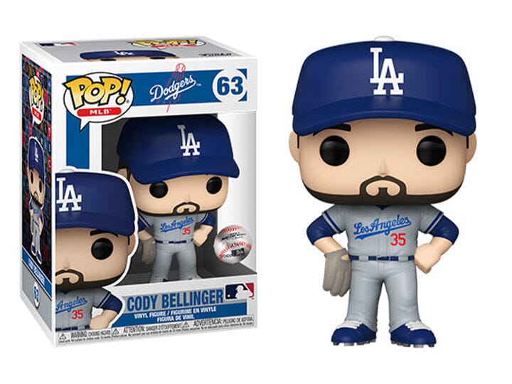 MLB Los Angeles Dodgers Cody Bellinger (Road Uniform) Funko Pop! #63