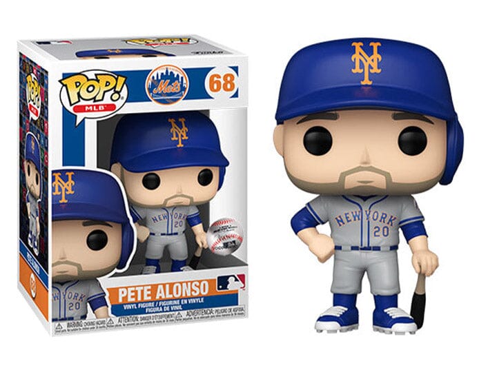 MLB Mets Pete Alonso (Road Uniform) Funko Pop! #68