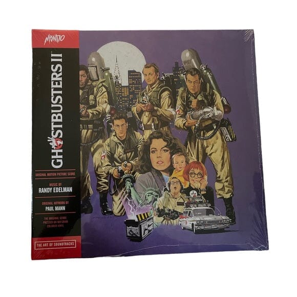 Mondo Ghostbusters 2 Original Motion Picture Score Soundtrack Exclusive (Pink Slime) Vinyl Record LP (Limited to 1989 pcs)