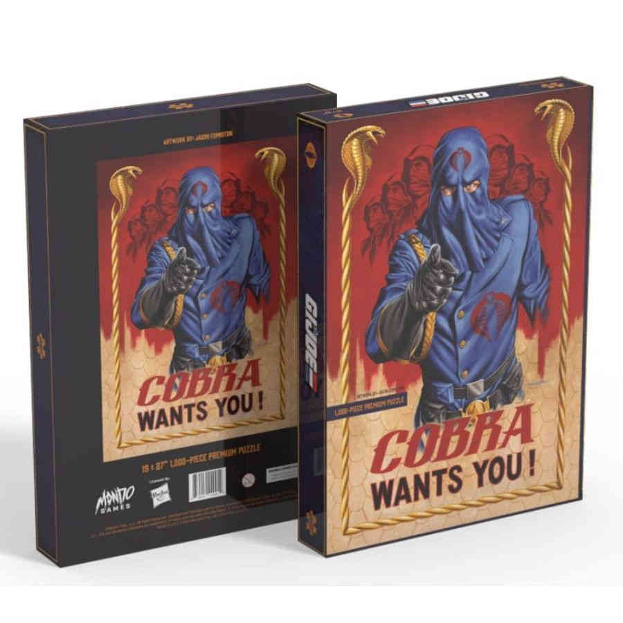 Mondo G.I. Joe Cobra Wants You 1000 Piece Puzzle