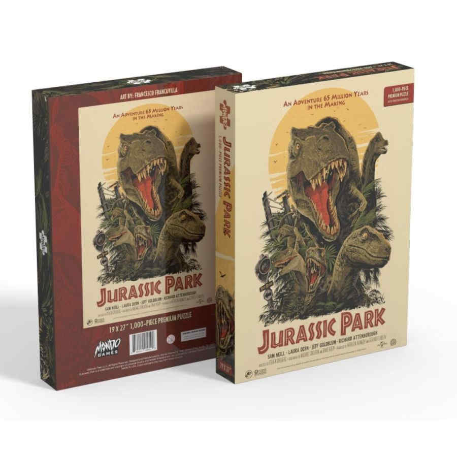 Mondo Jurassic Park 1000 Piece Puzzle (Second Edition)