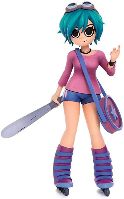 Mondo Scott Pilgrim Ramona Flowers (Green Hair) Collectible Figure Action Figure Mondo 