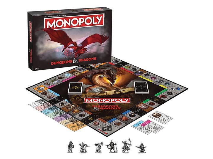 Monopoly: Dungeons and Dragons USAopoly 