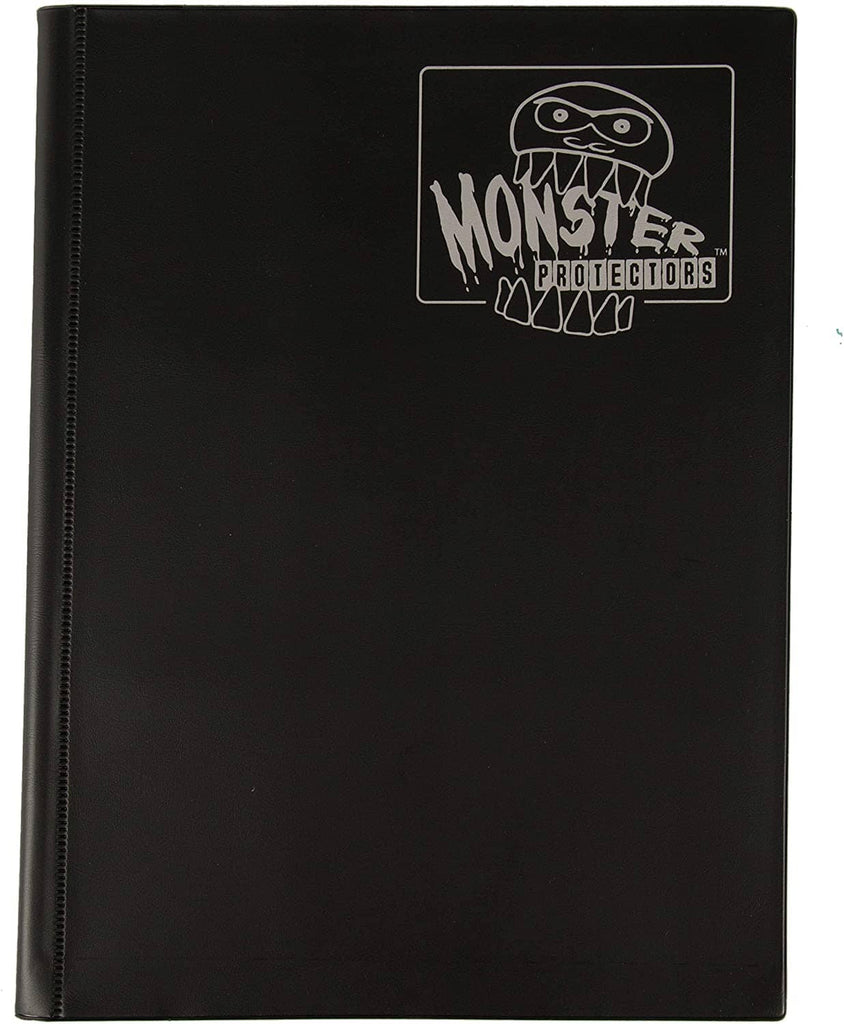 Monster Binder 9 Pocket Side Loading Matte Black