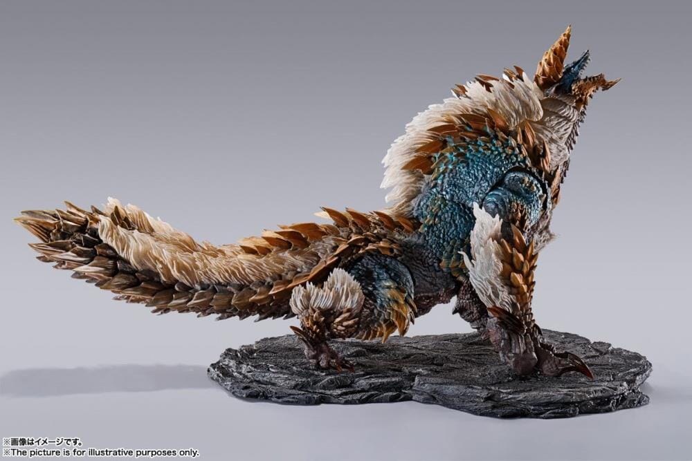 Monster Hunter World Iceborne S.H.MonsterArts Zinogre Bandai 