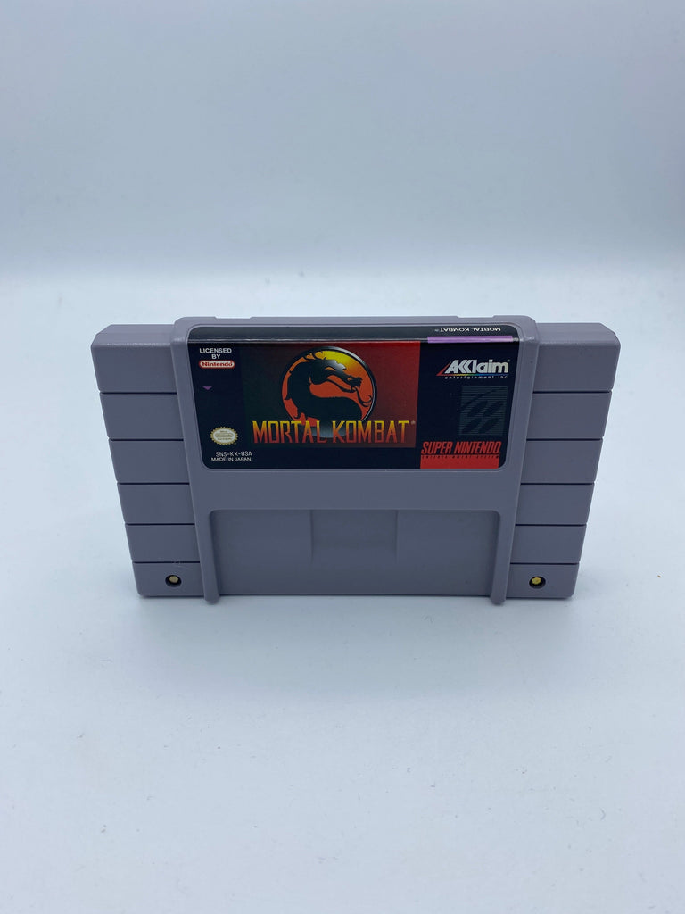 Mortal Kombat for the Super Nintendo (SNES) (Loose Game)