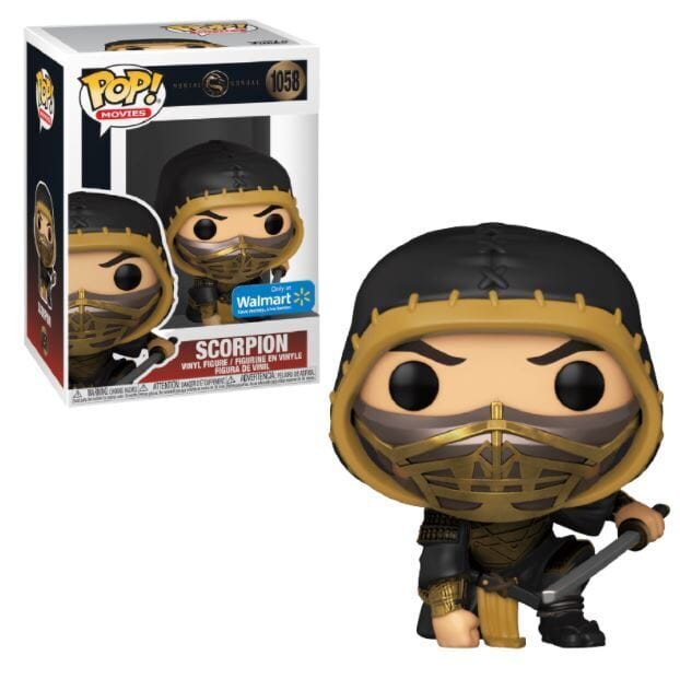 Mortal Kombat (Movie) Scorpion Crouching Exclusive Funko Pop! #1058