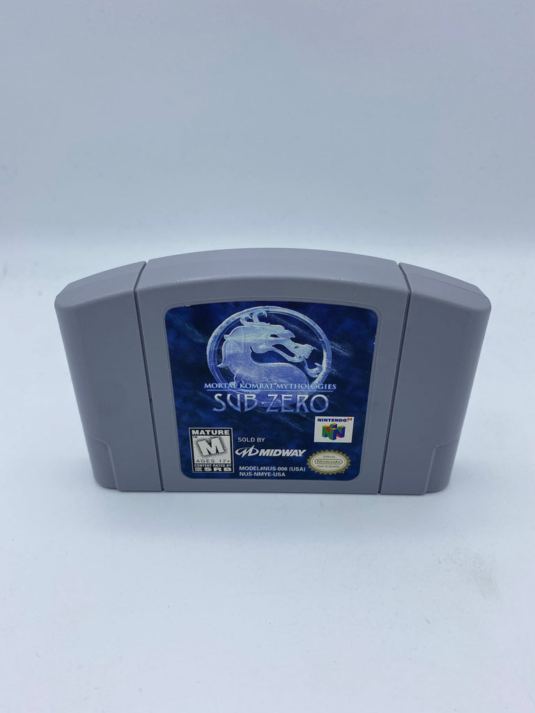 Mortal Kombat Sub Zero for the Nintendo 64 (N64) (Loose Game)