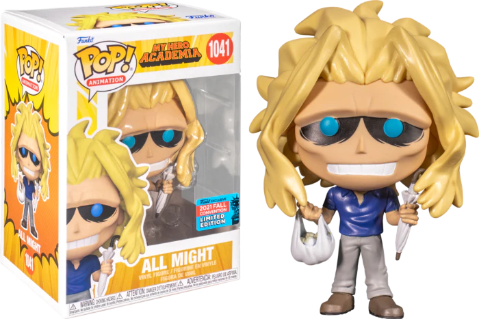 My Hero Academia All Might Fall Convention Exclusive Funko Pop! #1041