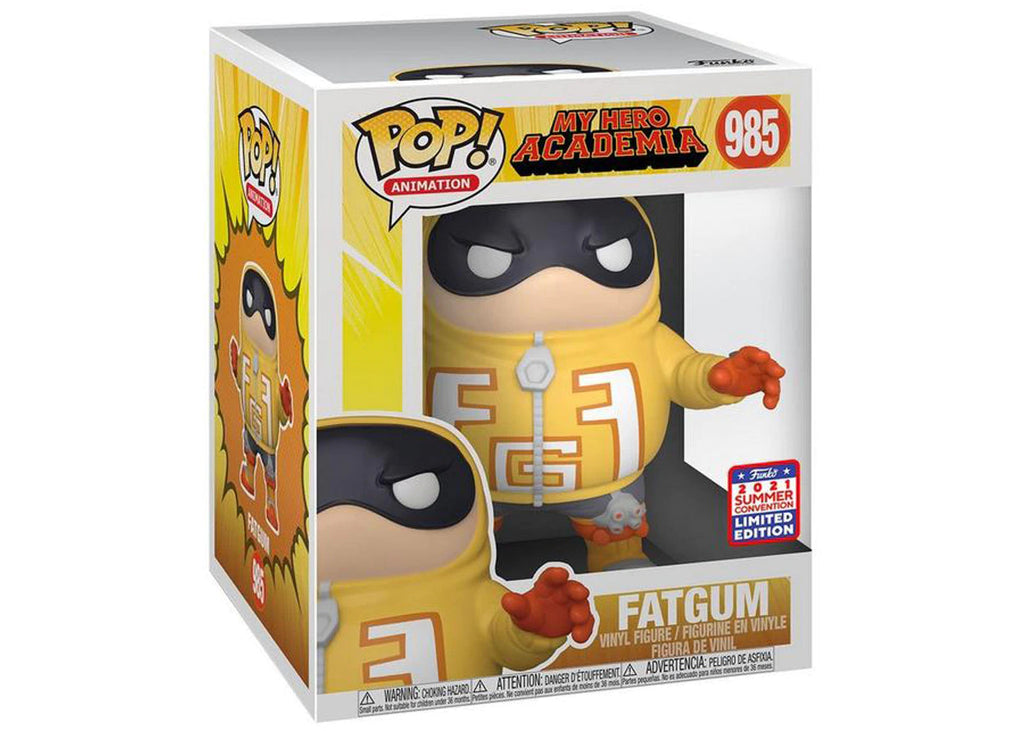 My Hero Academia Fatgum Virtual Funkon (Summer Convention) 6 Inch Exclusive Funko Pop! #985