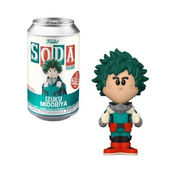 My Hero Academia Izuku Midoriya Funko Vinyl Soda (Opened Can)