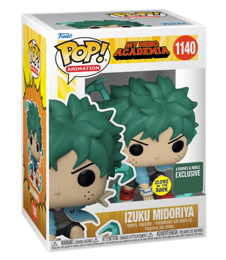 My Hero Academia Izuku Midoriya (Jacket) (Glow) Exclusive Funko Pop! #1140