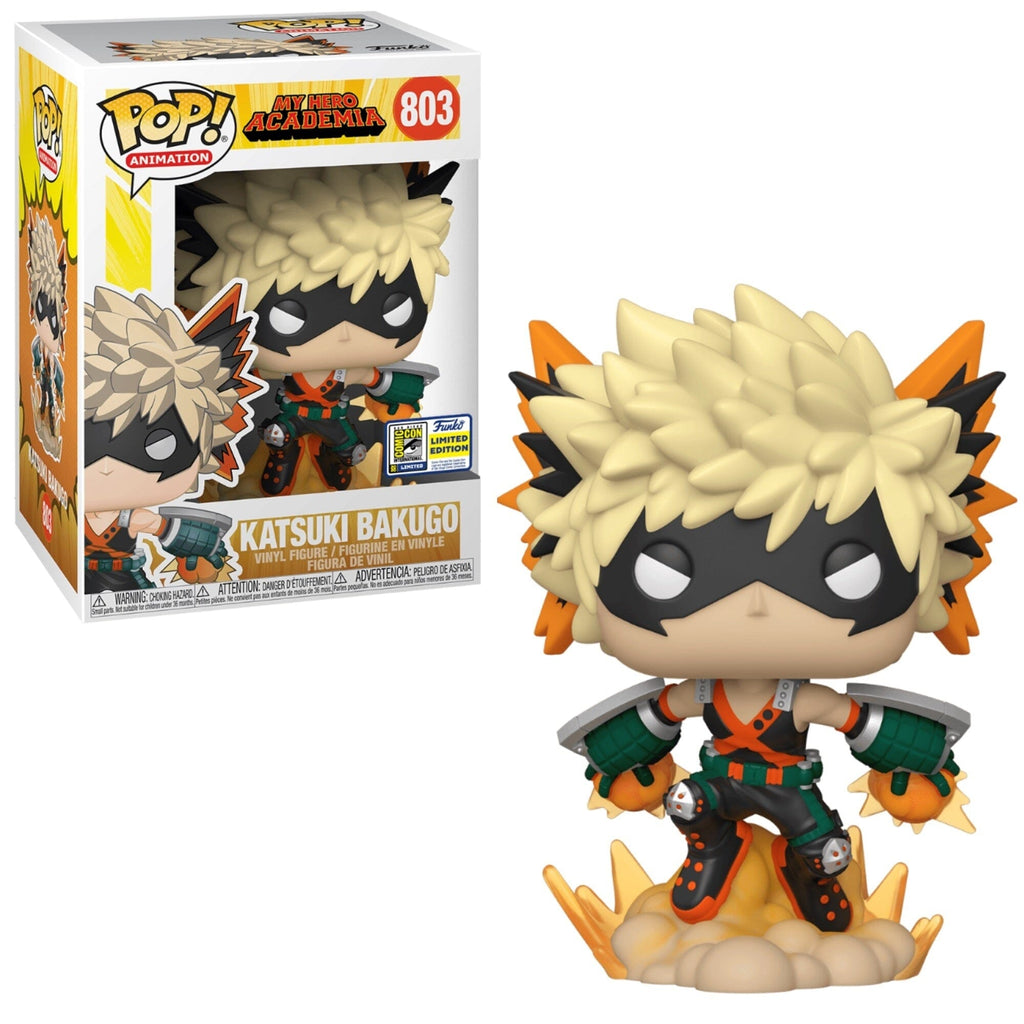 My Hero Academia Katsuki Bakugo SDCC (Official Sticker) Exclusive Funko Pop! #803