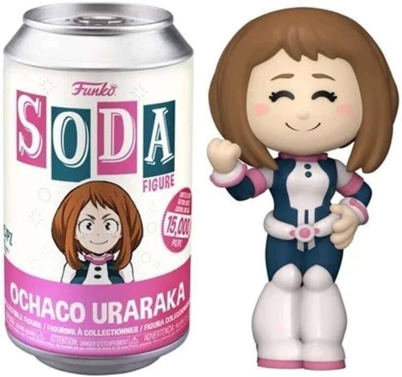 My Hero Academia Ochaco Uraraka Funko Vinyl Soda (Opened Soda)