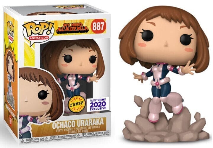 My Hero Academia Ochaco Uraraka (No Helmet) Chase Exclusive Funko Pop! #887