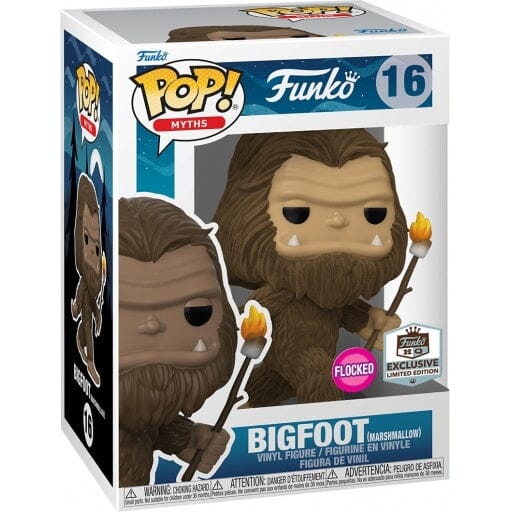 Myths Bigfoot with Marshmellow Flocked Exclusive Funko Pop! #16