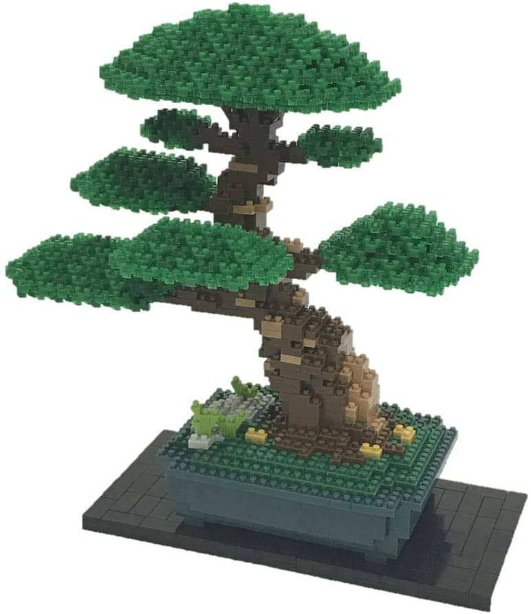 Nanoblock Bonsai Matsu Deluxe Edition (1130 PCS)