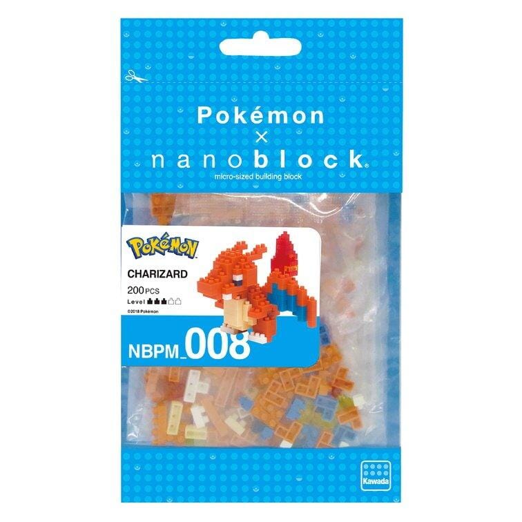 Nanoblock Pokemon Charizard (200 PCS)