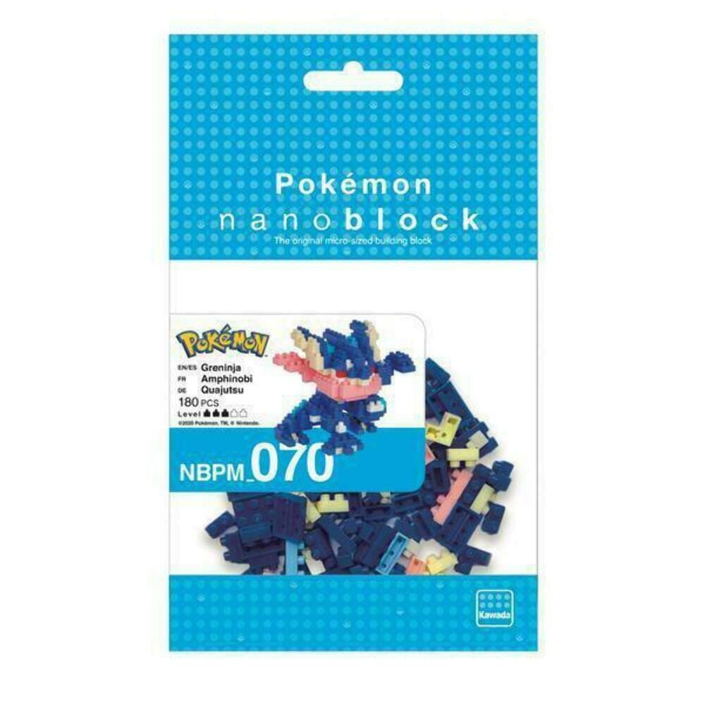 Nanoblock Pokemon Greninja (180 PCS)