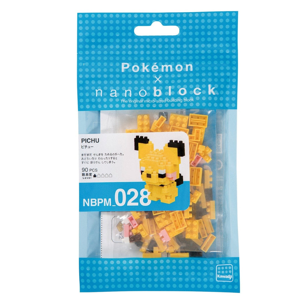 Nanoblock Pokemon Pichu (90 PCS)
