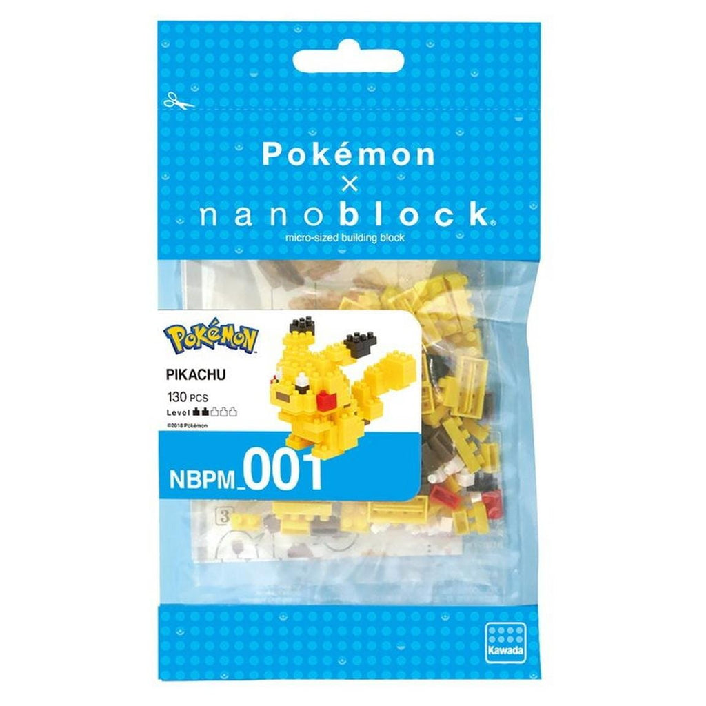 Nanoblock Pokemon Pikachu (130 PCS)
