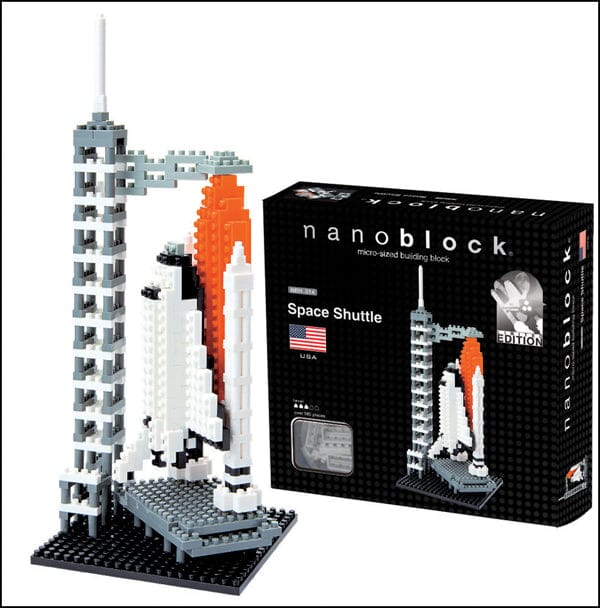 Nanoblock Space Shuttle (540 PCS)