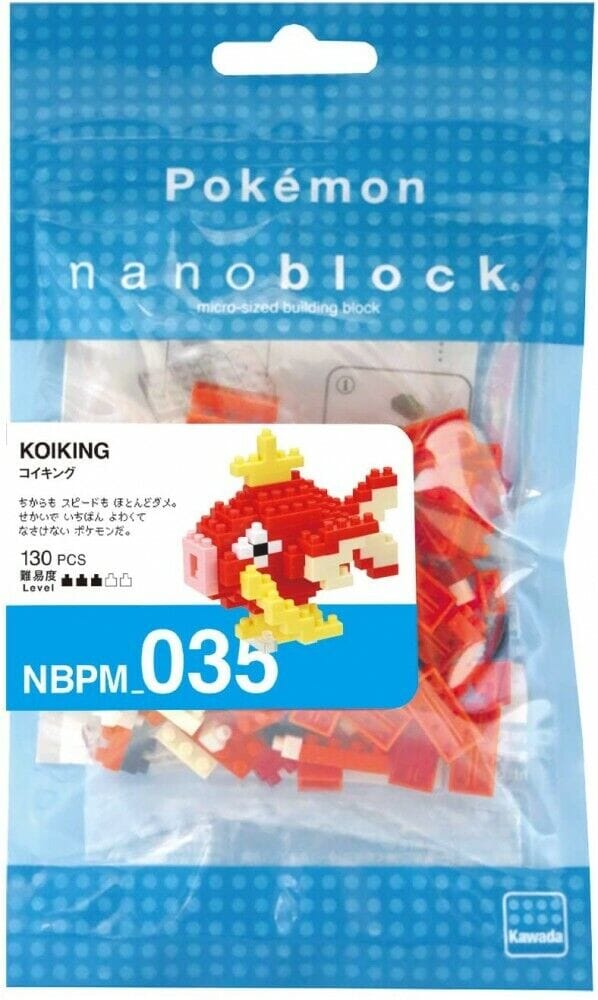 Nanoblocks Pokemon Magikarp (130 PCS)